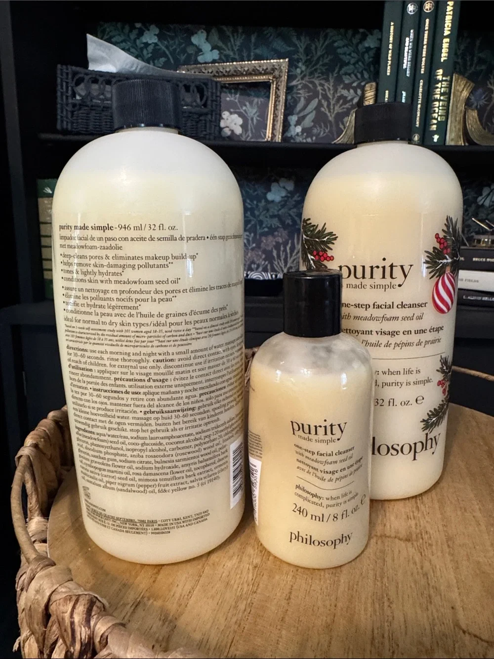 Set of 3 Philosophy Purity Made Simple On-Step Facial Cleanser Lot of 3